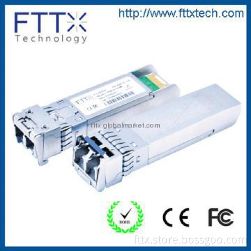 10G CWDM SFP+ 60km 1270~1610nm Optical Transceiver